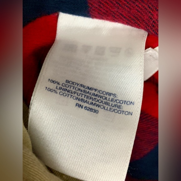 Men’s 37 x 30 Lands’ End 100% Cotton Flannel Lined Traditional Fit Chino Pants - Picture 14 of 15